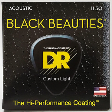 DR Black Beauties BKA-11 Custom Light (11-50) 0