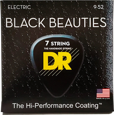 DR Black Beauties BKE7-9 Light 7 String (9-52) 0