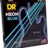 DR Bass Neon Blue NBB5-45 Medium 5 String (45-125) 2