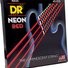 DR Bass Neon Red NRB-45 Medium (45-105) 2