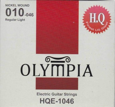 Olympia HQE1046 Nickel Wound Regular Light (10-46) 0
