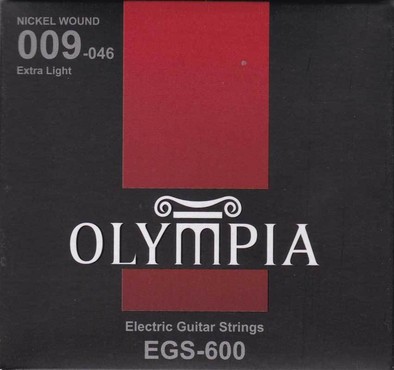 Olympia EGS600 Nickel Wound Extra Light (9-46) 0