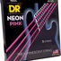 DR Bass Neon Pink NPB5-45 Medium 5 String (45-125) 3