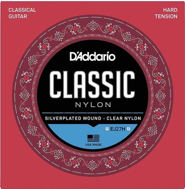 D'Addario EJ27H Classic Student Nylon Hard Tension 0