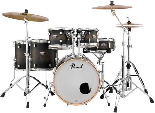 Pearl Decade Maple DMP926S C262 Satin Black Burst 0