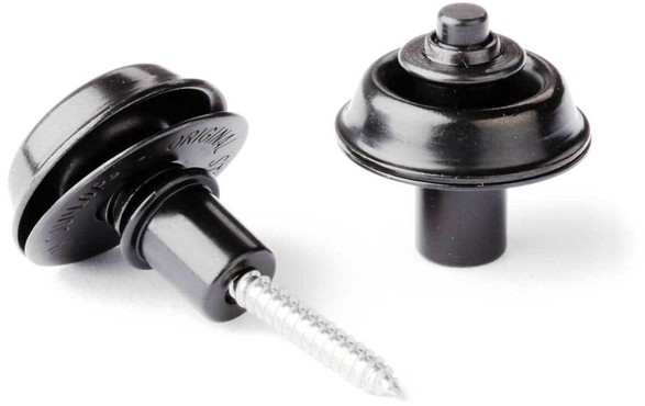 Dunlop SLS1403BK Straplok Flush Mount Black Oxide 0