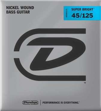Dunlop DBSBN45125T Super Bright Tapered (45-125) 0