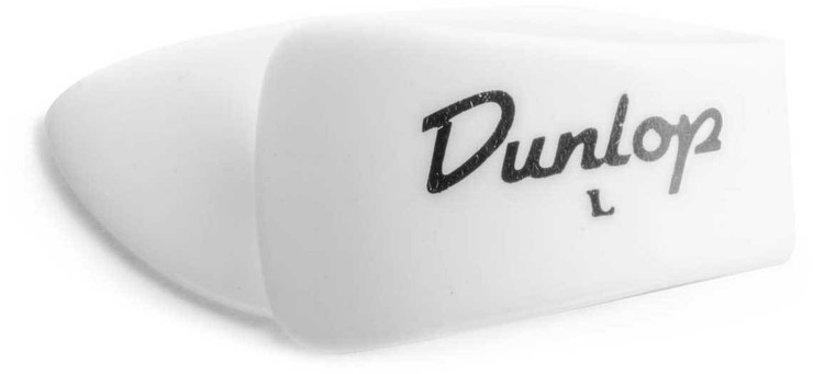 Dunlop 9003P Thumbpicks White Large 4 Pack 0
