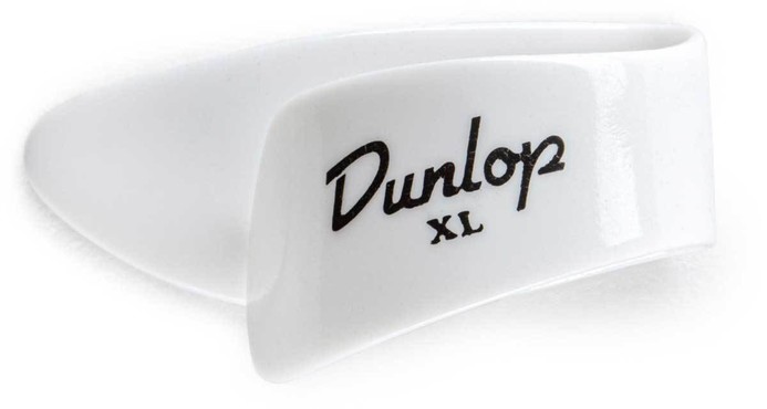 Dunlop 9004P Thumbpicks White Extra Large 4 Pack 0