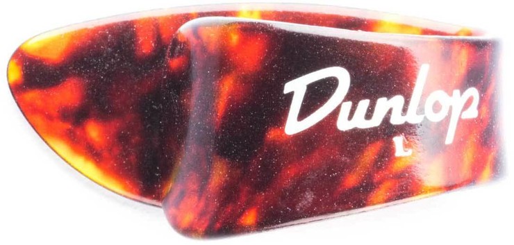 Dunlop 9023P Thumbpicks Shell Large 4 Pack 0