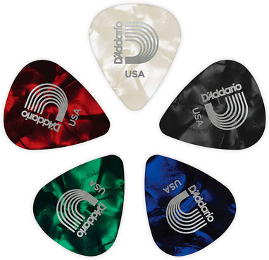 Planet Waves 1CAP2-10 Assorted Pearl Celluloid Light 0