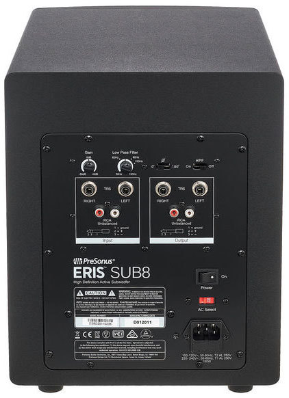 PreSonus Eris Sub8 студийный сaбвуфер 