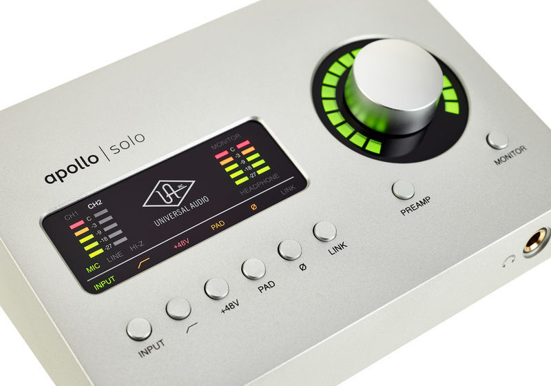 Universal Audio Apollo Solo USB Heritage Edition USB звуковая