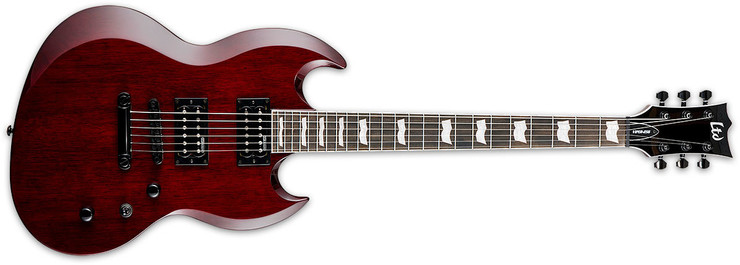 ESP LTD Viper-256 See Thru Black Cherry 0