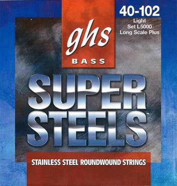 GHS Bass Super Steels Light L5000 (40-102) 0