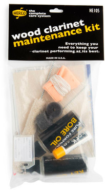 Herco HE105 Wood Clarinet Care Kit 0
