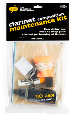 Herco HE106 Composition Clarinet Care Kit 0