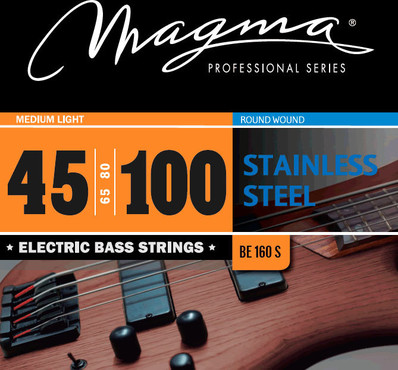 Magma BE160S Stainless Steel Medium Light (45-100) 0