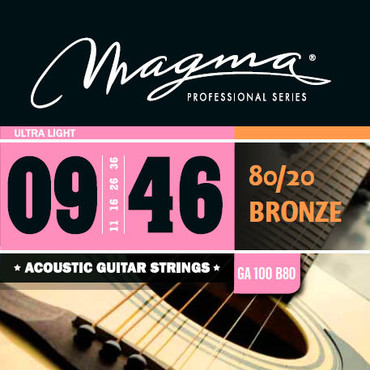 Magma GA100B80 Bronze 80-20 Extra Light (9-46) 0