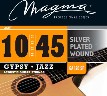 Magma GA120SP Silver Gypsy Jazz Light (10-45) 0