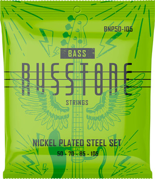 Russtone BNP50-105 Nickel Plated Bass (50-105) 0
