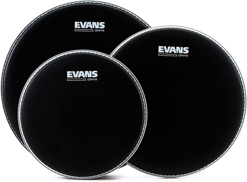 Evans Onyx Frosted Fusion Tom Pack ETP-ONX2-F 0