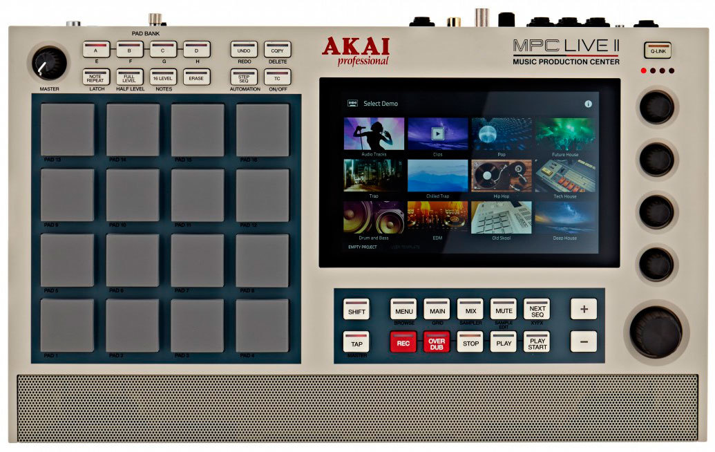 Akai MPC Live II Retro Edition сэмплер купить в Москве в интернет