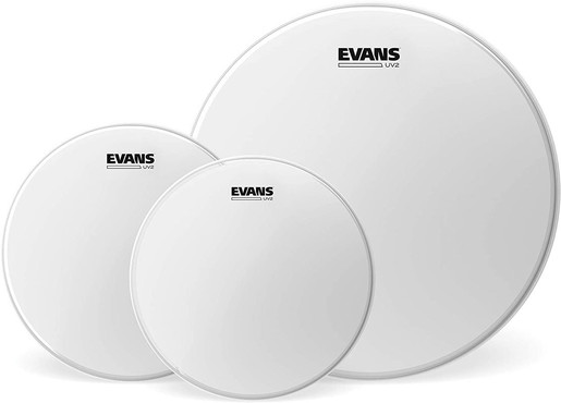 Evans UV2 Coated Rock Tom Pack ETP-UV2-R 0