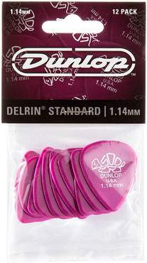 Dunlop 41P114 Delrin 500 12 Pack 0