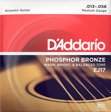 D'Addario EJ17 Phosphor Bronze Medium (13-56) png0