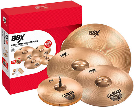 Sabian B8X Performance Set Plus 45003XG 0