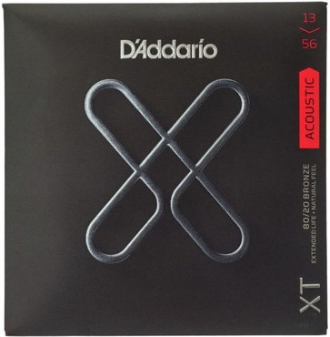 D'Addario XTABR1356 XT Acoustic 80/20 Bronze Medium (13-56) 2