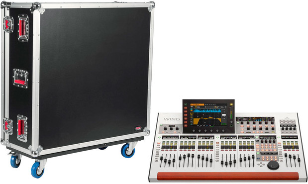 Gator GTOURWING G-Tour Flight Case For Behringer Wing Mixer 0