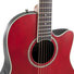 Ovation Applause AB24II-2S Balladeer Cutaway Ruby Red Satin 5