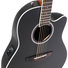 Ovation Applause AB24II-5S Balladeer Cutaway Black Satin 7