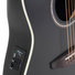 Ovation Applause AB24II-5S Balladeer Cutaway Black Satin 1