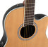 Ovation Applause AB24CC-4S Balladeer Mid Cutaway Nylon Natural Satin 2