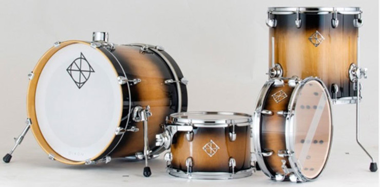 Dixon PODFM522BKB Fuse Maple Black Burst 0