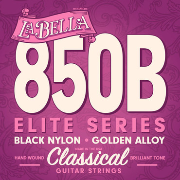 La Bella Elite Black Nylon Golden Alloy 850-B 0