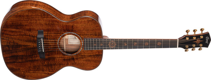 Cort OM LE KOA NAT w/case 0