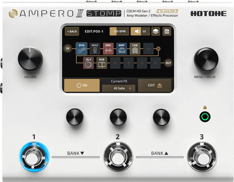 Hotone Ampero II Stomp 0