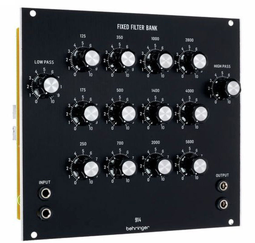 Módulo behringer 914 banco de filtro fijo Eurorack 28hp | Cuotas sin Módulo behringer 914 banco de filtro fijo Eurorack 28hp | Cuotas sin
