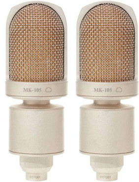 Oktava MK-105 Nickel Stereo Pair Box 0