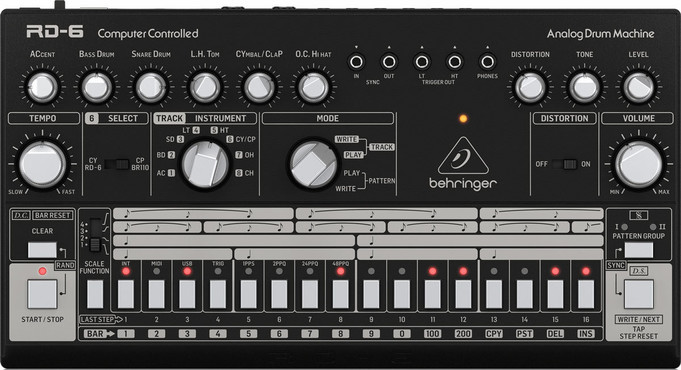 Behringer RD-6-BK Rhythm Designer 0
