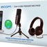 Zoom ZUM-2 USB Podcast Mic Pack 11