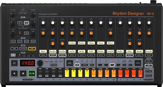 Behringer RD-8 MKII Rhythm Designer 0