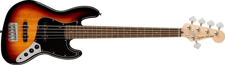 Fender Squier Affinity Jazz Bass V Laurel 3-Color Sunburst 0