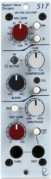 Rupert Neve Designs 517 Mic Pre / DI / Compressor 0