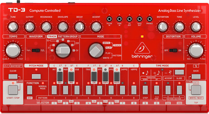 Behringer TD-3-SB Analog Bass Line Synthesizer 0