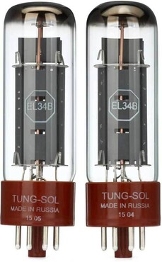 Tung-Sol EL34B Matched Pair 0